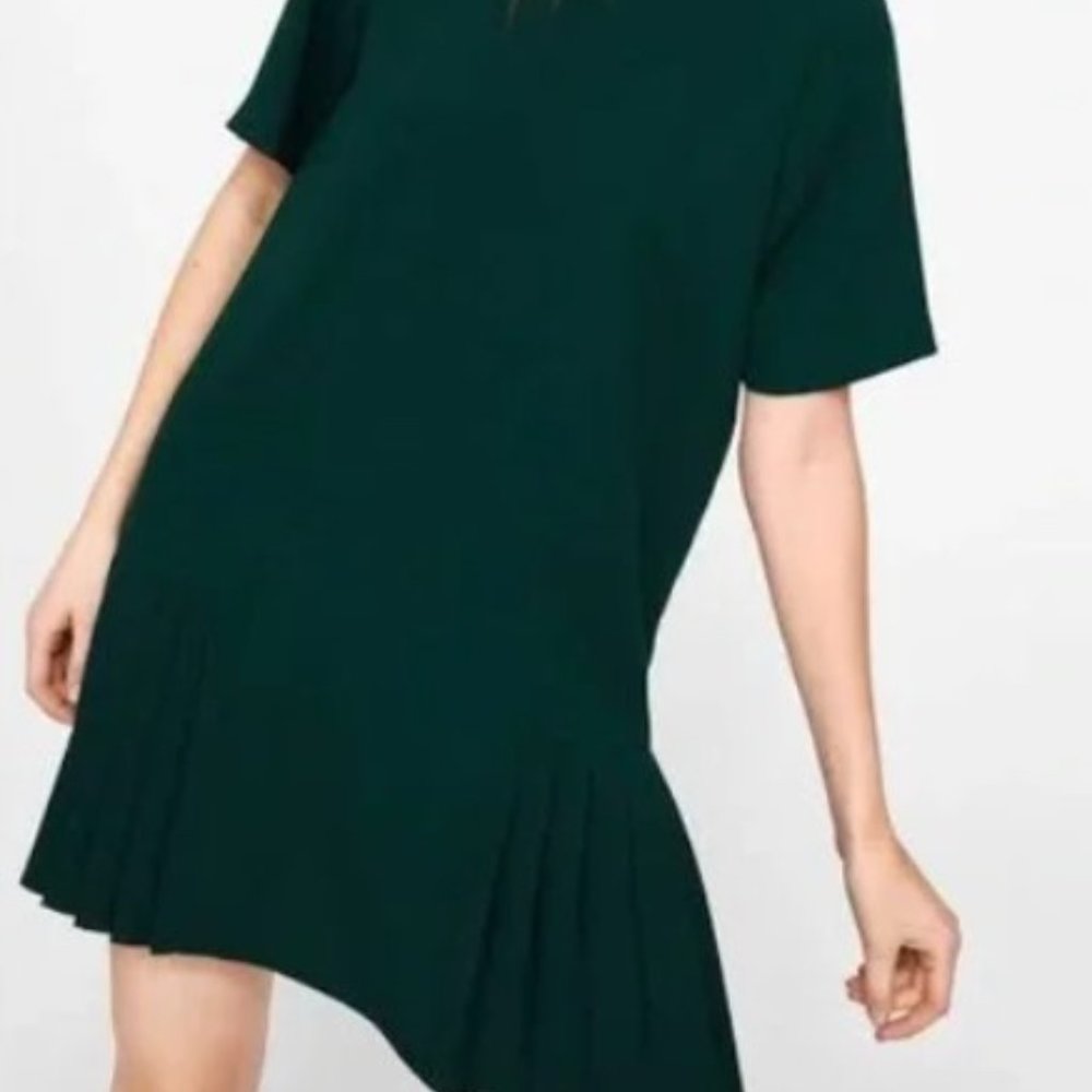 ZARA Pleat Shift Dress- never worn